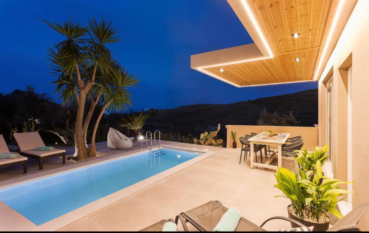 Olive Garden - Private Heated Pool Vacation Home Platanés Exterior foto